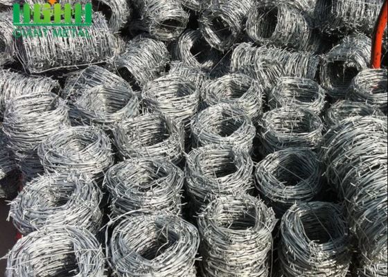 25KG 2 sợi Dây thép gai bọc nhựa PVC cho hàng rào chăn nuôi