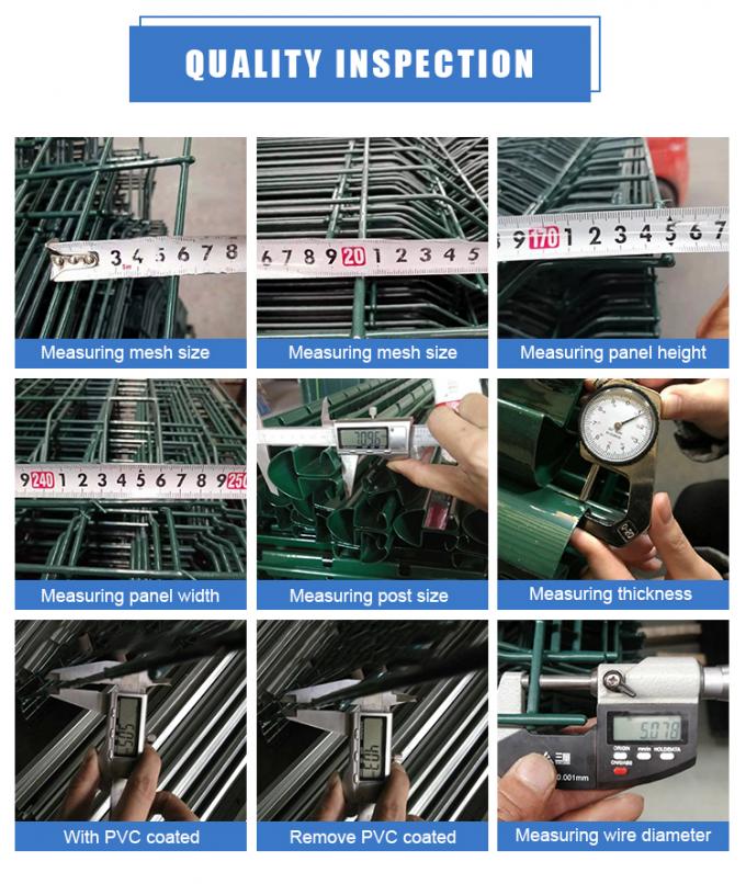 tin tức mới nhất của công ty về Cuộn đầu Tam giác uốn cong BRC Hàng rào lưới thép hàn  2