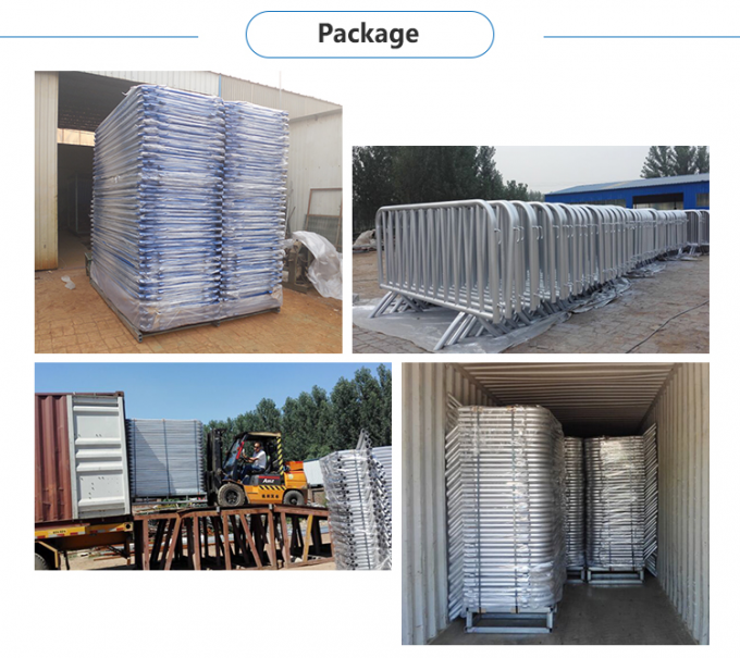 Công việc nặng thép galvanized rào chắn Concert Bảo trì thấp 19