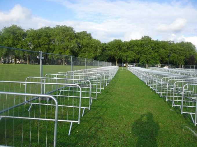 Steel Concert Crash Custom Crowd Control Barriers Barricade 60 inch 0