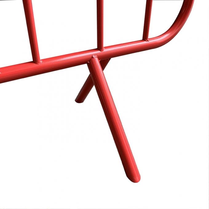 Sân bay triển lãm thép rào chắn hàng rào 40 inch cao 3