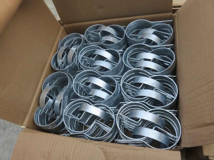 Hot Dip Galvanized Low Carbon Steel Wire Chain Link Fence cho nông trại 19