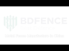 Bảo mật xanh 3D hàn hàng rào lưới sợi ẩm và sơn bột