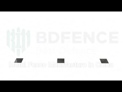 Anti Theft Anti Climb Security Fencing 358 Bảng điều khiển Clear View được sơn tĩnh điện