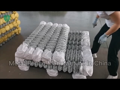 Hàng rào liên kết chuỗi kim cương dây lốc xoáy ISO9001 9