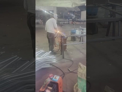 Khung hàng rào mắt xích mạ kẽm nhúng nóng và hàn cột