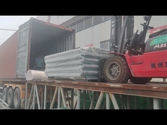 Video về việc bốc container hàng rào 3D được vận chuyển đến Chile