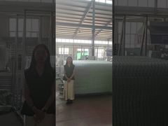 Lớp phủ bột 50 * 50mm Khung kim loại V Mesh Lớp hàng rào an ninh