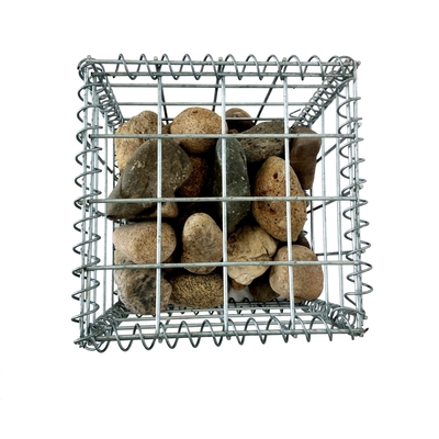 1*1*1m Hệ thống hàng rào Gabion PVC ốp điện