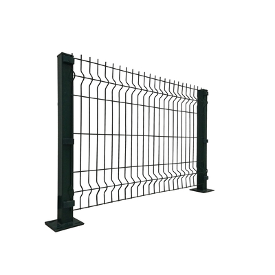 Ngoài trời 3d Curved PVC phủ lợp dây chuyền lưới hàn hàng rào cho khu vườn và trang trại bảo vệ hàng rào 3d