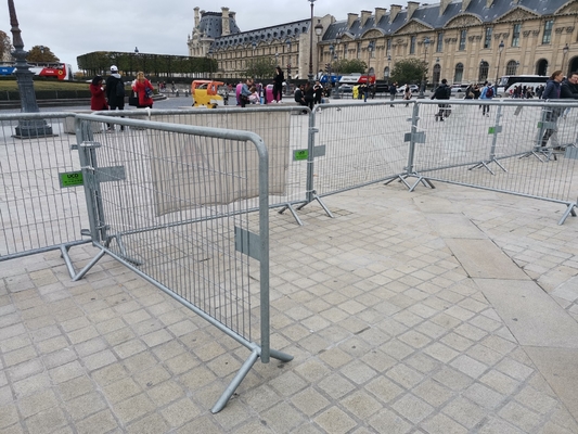 An toàn đường bộ tạm thời Giao thông kiểm soát đám đông Hàng rào hàng rào mạ kẽm