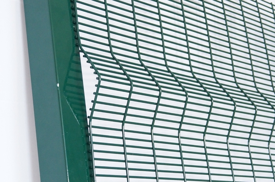 Lưới thép gai bằng kim loại Hàng rào an ninh chống trèo 358 cho nhà ga