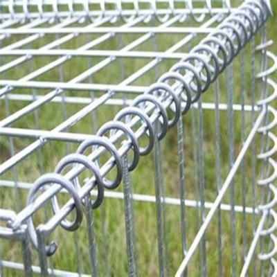 Hệ thống hàng rào Gabion galvanized 4mm thép không gỉ dây hàn tường Gabion