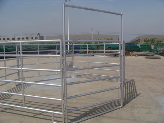 Sở chăn nuôi bò 1.6m Cửa trang trại kim loại Thiết kế ống thép kẽm