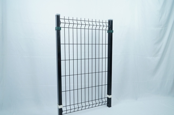 V V phủ vỏ vườn PVC cong 3D cong hàn lưới sợi hàng rào ngoài trời kim loại 3D hàng rào bảng với hình đào bài