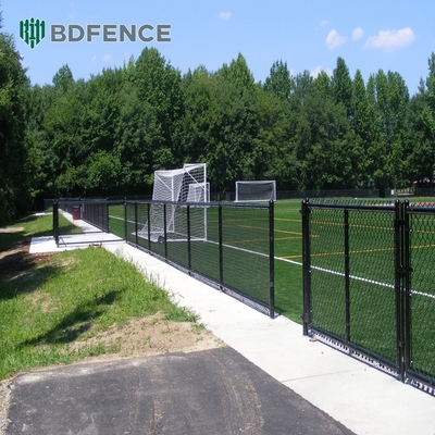 76mm Post Rail Chain Link Rào chắn lựa chọn hoàn hảo cho các sân thể thao và sân sau