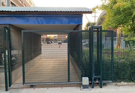 Cánh cổng hàng rào sắt phủ bột thép cho nhà và vườn Cánh cổng đơn Độ cao 1,0-2,4m