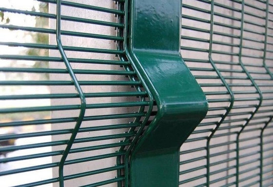 Galvanized hàn bột phủ sợi lưới bên ngoài hàng rào an ninh 358 chống leo hàng rào bảng điều khiển