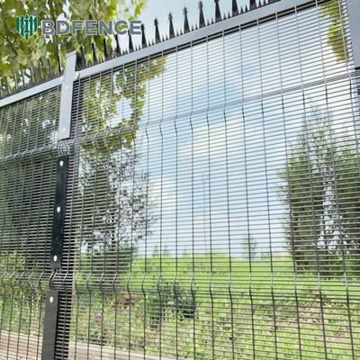 Phân tích hàng rào bảo mật cao có thể tùy biến Phân tích hàng rào lưới sợi nhỏ kiến trúc chống leo 358 Lào lưới hàng rào hoặc bảo mật