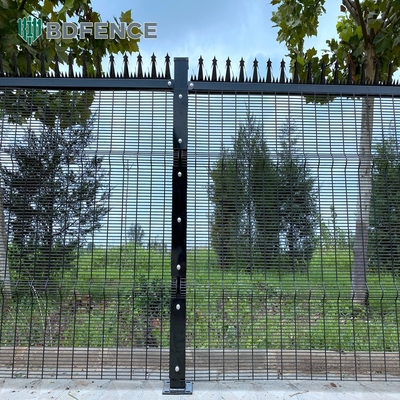 Phân tích hàng rào bảo mật cao có thể tùy biến Phân tích hàng rào lưới sợi nhỏ kiến trúc chống leo 358 Lào lưới hàng rào hoặc bảo mật