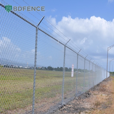 6 9 10 Gauge Cyclone Wire Fence 4ft 5ft 6ft 7ft 8ft 10ft Ngành công nghiệp