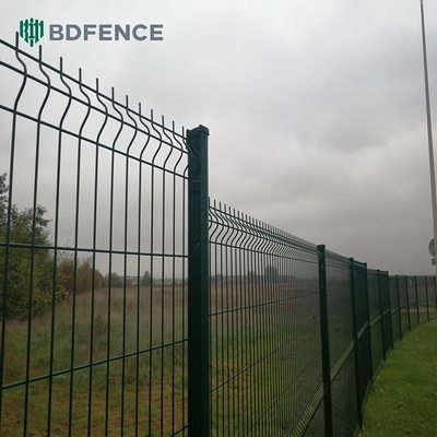 High Security Wire Mesh Fence 3D V Bending Curved Garden Farm Fence cho an ninh chu vi
