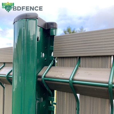 High Security Wire Mesh Fence 3D V Bending Curved Garden Farm Fence cho an ninh chu vi