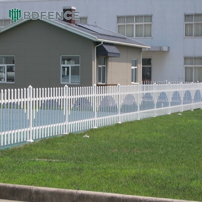 ISO 9001-2008 Lưỡi kiếm hàng đầu Metal hàng rào Picket thấp ống thép hàng rào