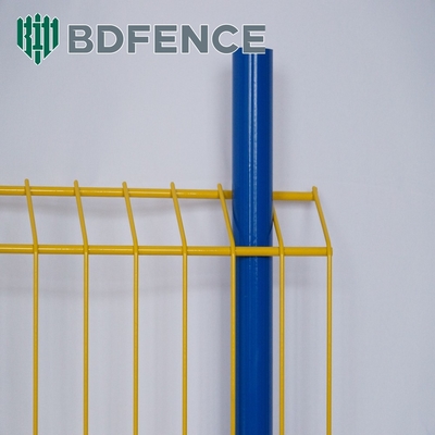 Bột phủ 75 * 75mm Light Duty Edge Protection Fence Màu vàng