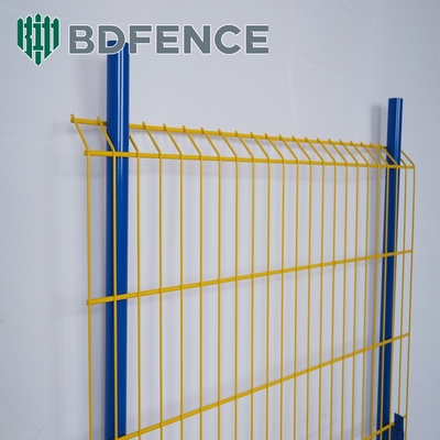 Bột phủ 75 * 75mm Light Duty Edge Protection Fence Màu vàng