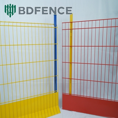Bột phủ 75 * 75mm Light Duty Edge Protection Fence Màu vàng