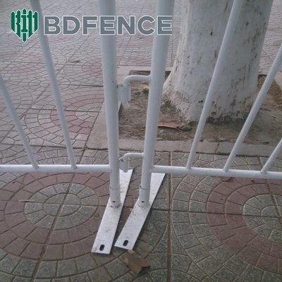 3D Temporary Perimeter Fencing / Crowd Barrier Fencing 2.4 x 2.95m