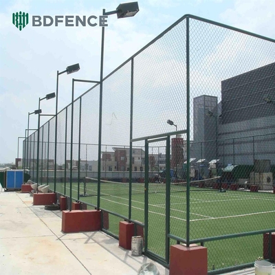 Dây thép cacbon thấp 4ft 5ft 6ft 8ft 10ft Hàng rào lưới cuộn Dây lưới mắt xích cuộn 50ft Thép mạ kẽm