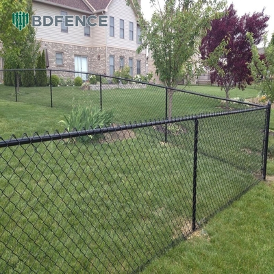 Vật liệu: Dây thép mạ kẽm hoặc Dây thép bọc PVC, Hàng rào mắt xích mạ kẽm điện phun PVC