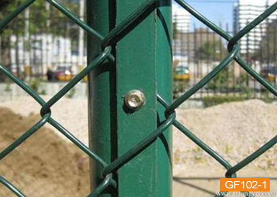 6 chân PVC tráng hàng rào liên kết chuỗi hạng nặng