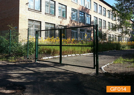 Cổng hàng rào sân vườn bằng kim loại Pvc đôi 50x200mm Chiều cao 5 feet