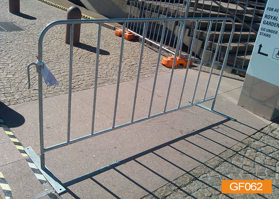 ISO14001 Hàng rào rào cản đám đông mạ kẽm nhúng nóng cho xây dựng