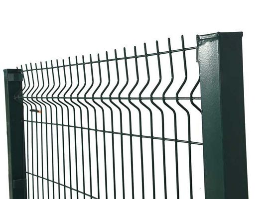 Sản phẩm có tính bền vững PVC phủ 3d cong hàn lưới sợi hàng rào Panel hàng rào rào rào chắn