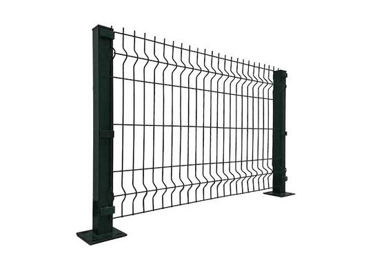 Ưu tiên chất lượng cao nhà ngoài trời kim loại 3D cong hàn lưới sợi hàng rào vườn cho hàng rào bảng PVC hàng rào xanh