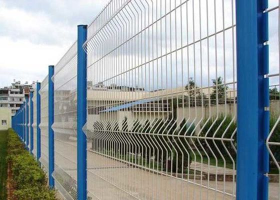 Nhà máy nhà sản xuất chuỗi liên kết trang trại hàng rào đắm nóng nhúng nhôm cuộn 3d hàn lưới sợi hàng rào trellis vườn bảng điều khiển