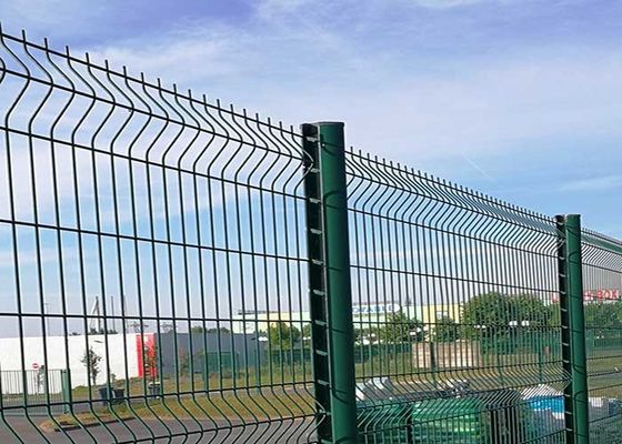 Sản phẩm có tính bền vững PVC phủ 3d cong hàn lưới sợi hàng rào Panel hàng rào rào rào chắn