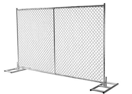 Hàng rào xây dựng nhiệt độ 12ftx6ft có thể tháo rời của Mỹ