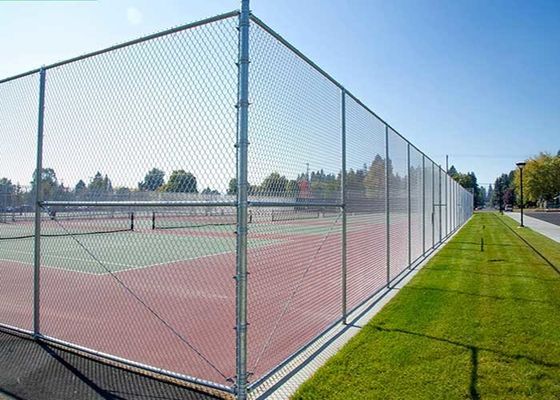 Sợi sắt lưới dây chuyền nối hàng rào với 60x60mm kích thước lưới và 3mm đường kính dây
