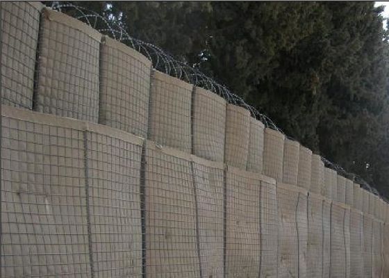 Tường rào quân sự Hesco có thể phục hồi đa di động
