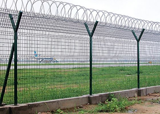 Hàng rào an ninh cao H2400mm Y Post cho sân bay