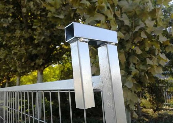 Hot Dip Galvanized Canada Square Tube Xây dựng Cửa tạm thời di động