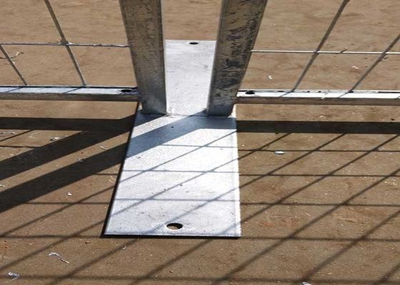 Hot Dip Galvanized Canada Square Tube Xây dựng Cửa tạm thời di động