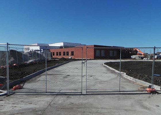 American Portable Chain Link Temporary Fence For Construction Site Temporary Fencing Các loại hàng rào tạm thời