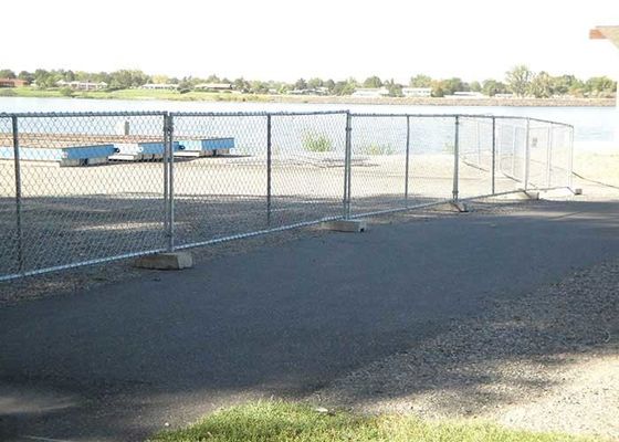 American Portable Chain Link Temporary Fence For Construction Site Temporary Fencing Các loại hàng rào tạm thời