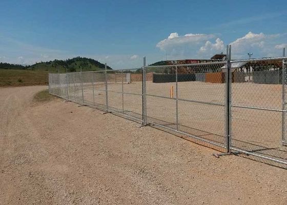 American Portable Chain Link Temporary Fence For Construction Site Temporary Fencing Các loại hàng rào tạm thời